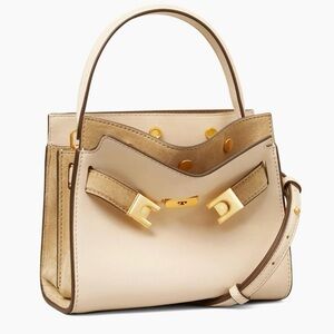 Tory Burch Lee Radziwill Petite Leather Satchel